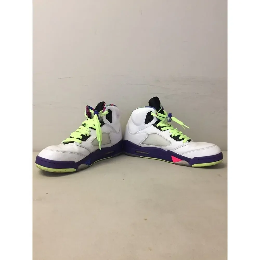 Air Jordan 5 Retro Alternate Bel-Air Athletic Shoes White DB3335-100 Mens Sz 9.5
